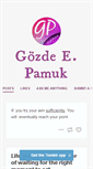 Mobile Screenshot of gozdepamuk.com